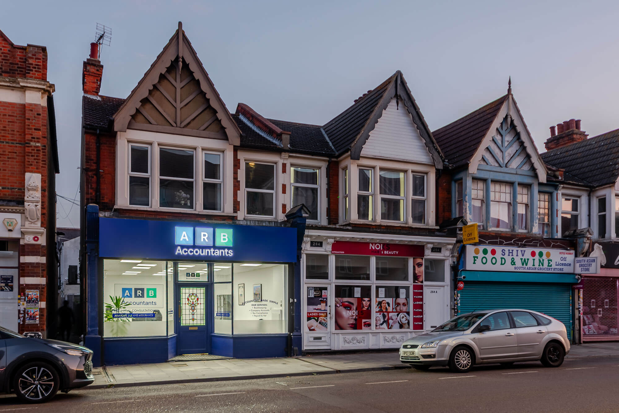ARB Accountants office street view, London Road, Westcliff-on-Sea