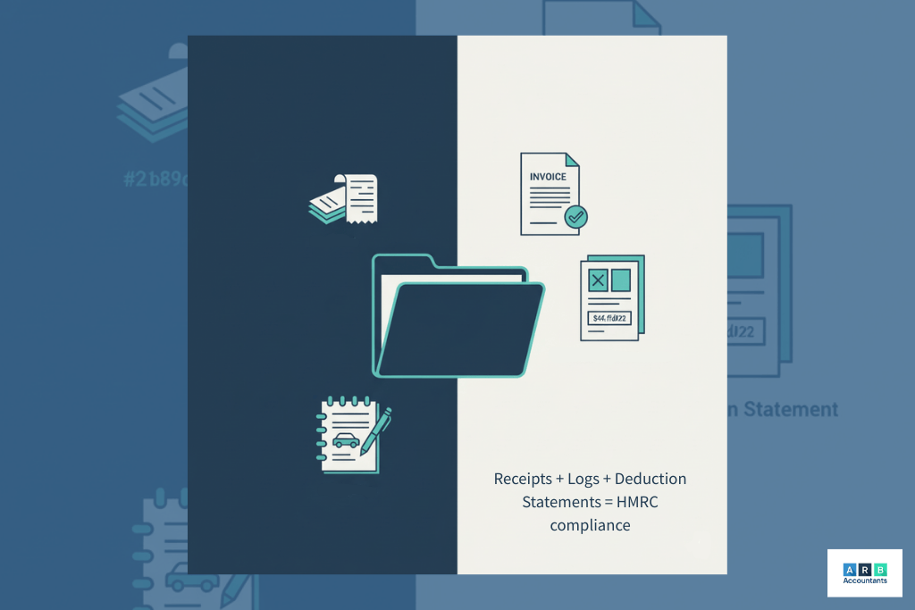 What evidence should subcontractors retain to support their CIS tax return?